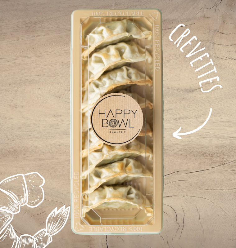 Garnelen-Gyoza