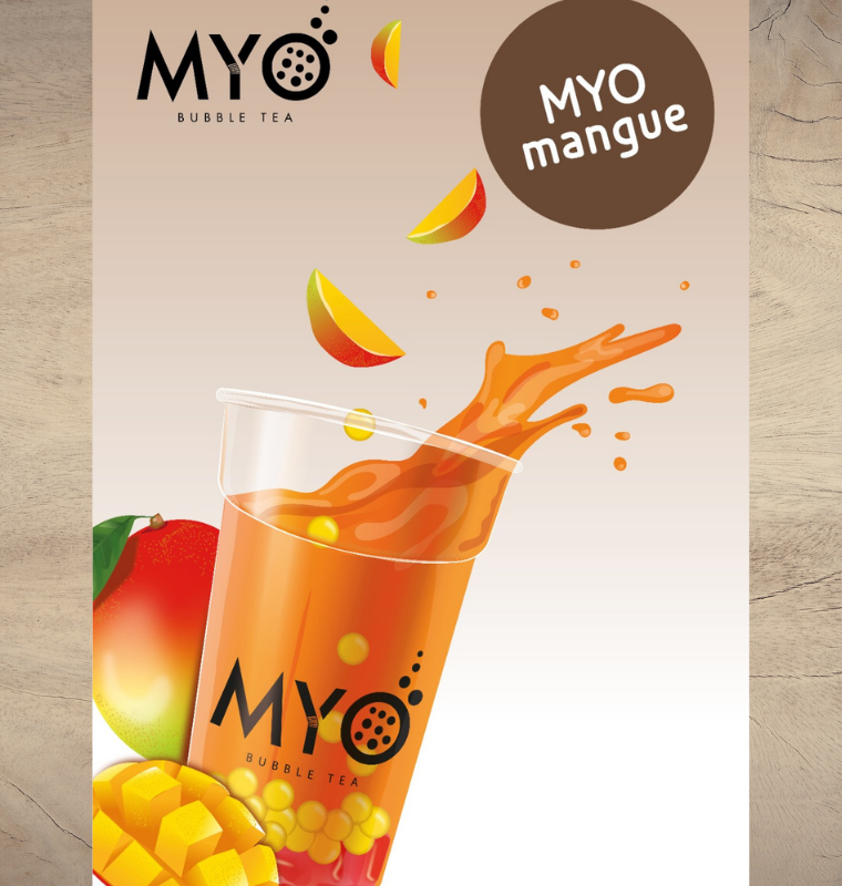 Myo Bubble Tea Mango